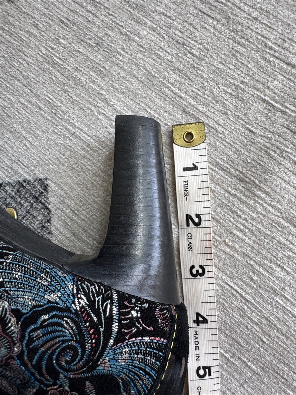 L’Artiste by Spring Step Glitterail Metallic Floral Ankle Boots EU 41 US 9.5-10 - Picture 14 of 16